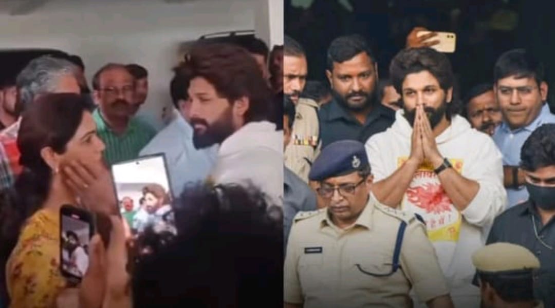 Allu arjun arrest